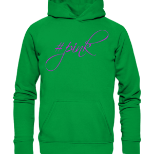 pink and green - Basic Unisex Hoodie