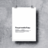 Definition "Feuerwehrfrau" (Print-Version)