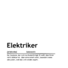 Definition: Elektriker (Print-Version)