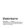 Definition: Elektrikerin (Print-Version)