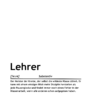 Definition: Lehrer (Print-Version)