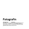 Definition: "Fotografin" (Print-Version)