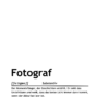 Definition "Fotograf" (Print-Version)