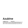 Definition: Azubine (Print-Version)
