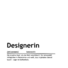 Definition: Designerin (Print-Version)