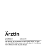 Definition: Ärztin (Print)