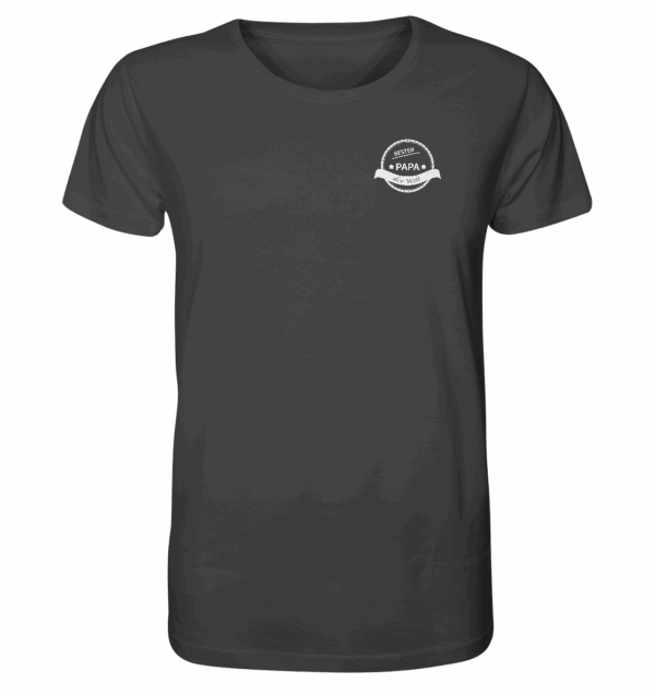 front-organic-shirt-444545-1116x.png Organic Shirt "Bester Papa der Welt", Motiv 2 - Organic Shirt