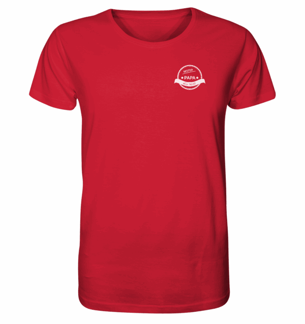 front-organic-shirt-cb1f34-1116x-1.png Organic Shirt "Bester Papa der Welt", Motiv 2 - Organic Shirt