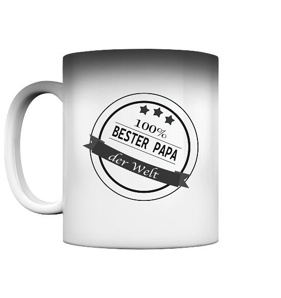 Magic Thermo-Tasse „Bester Papa“ – Der magische Start in den Tag