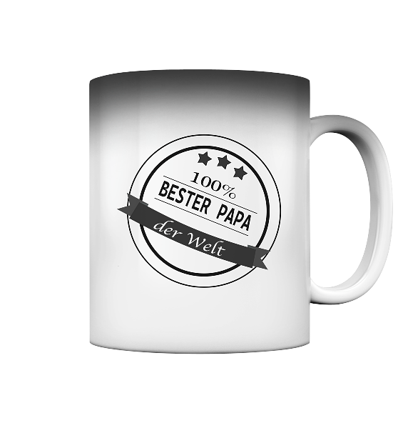 Magic Thermo-Tasse „Bester Papa“ – Der magische Start in den Tag