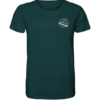 Organic Shirt "Bester Papa der Welt" - Motiv weiß - dunkle Farben
