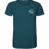 Organic Shirt "Bester Papa der Welt" - Motiv weiß - dunkle Farben