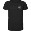 Organic Shirt "Bester Papa der Welt" - Motiv weiß - dunkle Farben