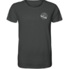 Organic Shirt "Bester Papa der Welt" - Motiv weiß - dunkle Farben