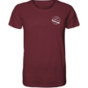 Organic Shirt "Bester Papa der Welt" - Motiv weiß - dunkle Farben