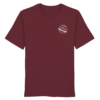 Organic Shirt "Bester Papa der Welt" - Motiv weiß - dunkle Farben