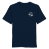 Organic Shirt "Bester Papa der Welt" - Motiv weiß - dunkle Farben