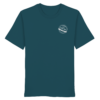 Organic Shirt "Bester Papa der Welt" - Motiv weiß - dunkle Farben